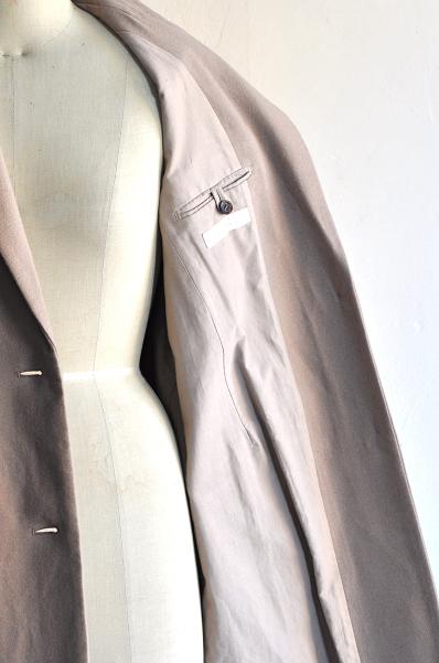 etre Pieds nus/エートル・ピエ・ニュ Camel Wool Tailored Coat/キャメルウール テーラードコート