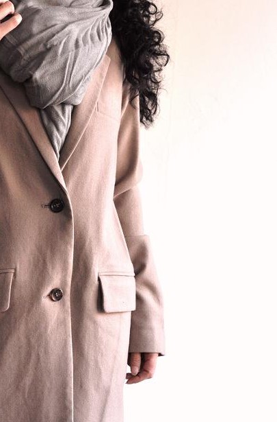 etre Pieds nus/エートル・ピエ・ニュ Camel Wool Tailored Coat/キャメルウール テーラードコート
