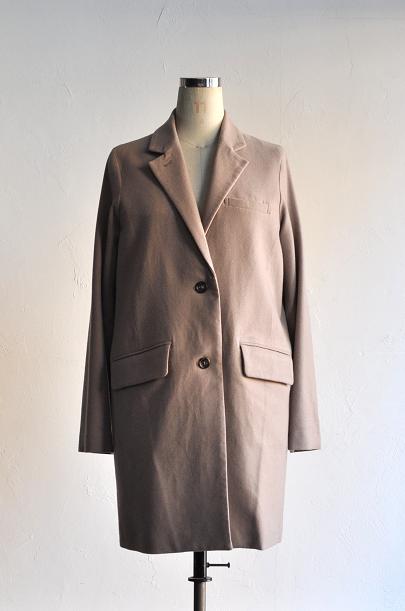 etre Pieds nus/エートル・ピエ・ニュ Camel Wool Tailored Coat/キャメルウール テーラードコート