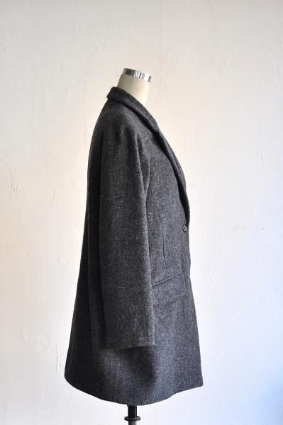etre Pieds nus/エートル・ピエ・ニュ Lomond Tweed Tailored Coat /ローモンドツイードテーラードコート