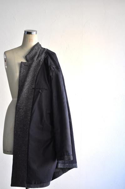 etre Pieds nus/エートル・ピエ・ニュ Lomond Tweed Tailored Coat /ローモンドツイードテーラードコート