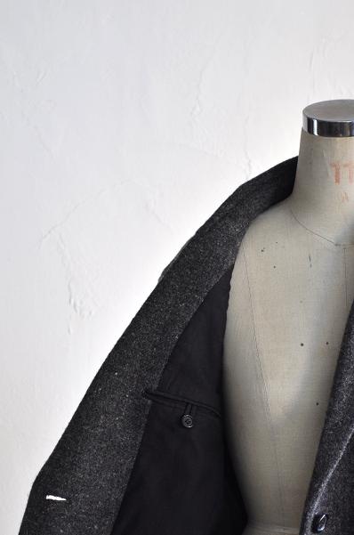 etre Pieds nus/エートル・ピエ・ニュ Lomond Tweed Tailored Coat /ローモンドツイードテーラードコート