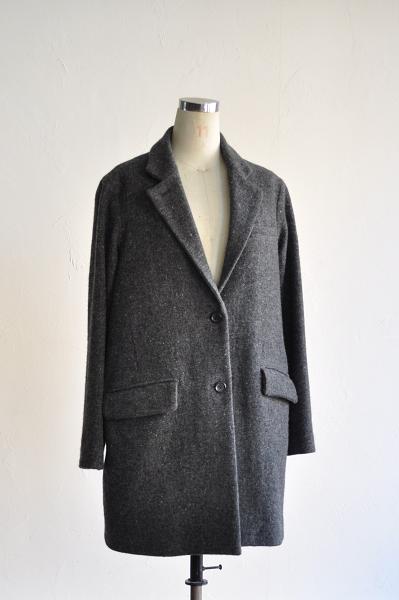 etre Pieds nus/エートル・ピエ・ニュ Lomond Tweed Tailored Coat /ローモンドツイードテーラードコート