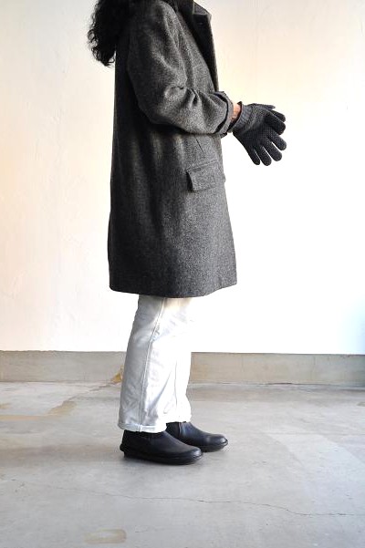 etre Pieds nus/エートル・ピエ・ニュ Lomond Tweed Tailored Coat /ローモンドツイードテーラードコート
