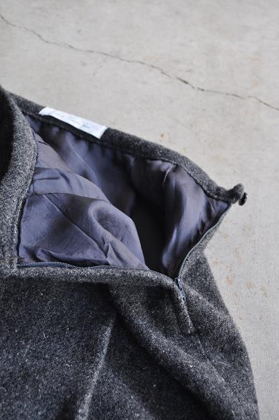 etre Pieds nus/エートル・ピエ・ニュ Lomond Tweed Pleats & Gather Skirt/プリーツ&ギャザー スカート