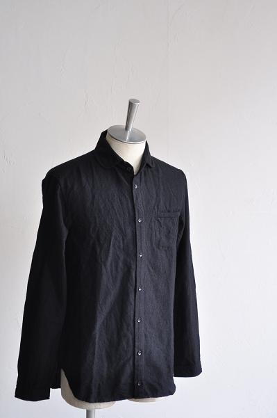 jujudhau/ズーズーダウ ROUND COLLAR(W/C BLACK)