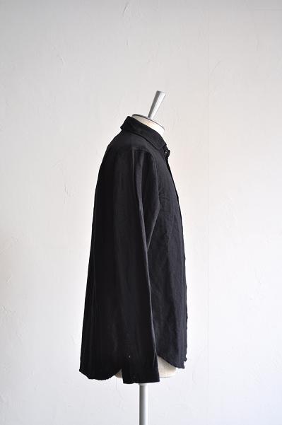 jujudhau/ズーズーダウ ROUND COLLAR(W/C BLACK)