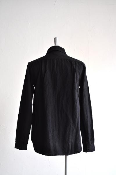 jujudhau/ズーズーダウ ROUND COLLAR(W/C BLACK)