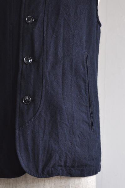 STILL BY HAND/スティルバイハンド コットンウール ツイル ベスト
