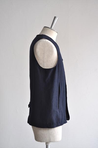 STILL BY HAND/スティルバイハンド コットンウール ツイル ベスト