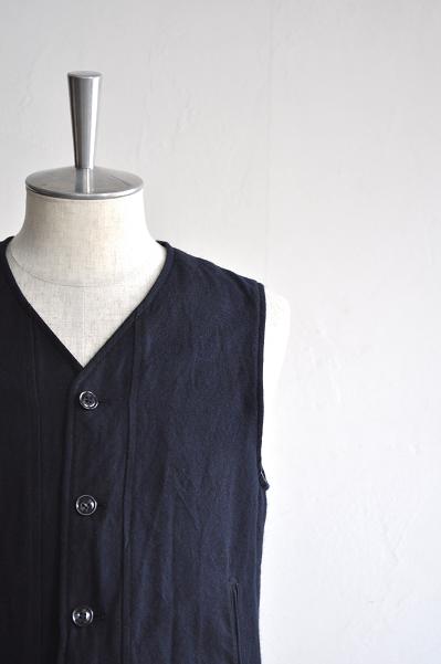 STILL BY HAND/スティルバイハンド コットンウール ツイル ベスト