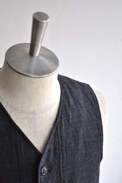 STILL BY HAND/スティルバイハンド コットンウール ツイル ベスト