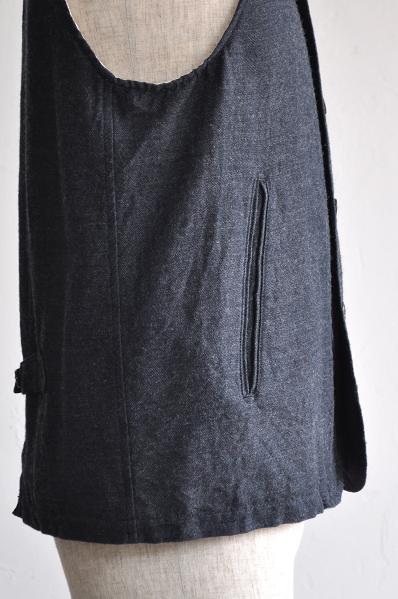 STILL BY HAND/スティルバイハンド コットンウール ツイル ベスト