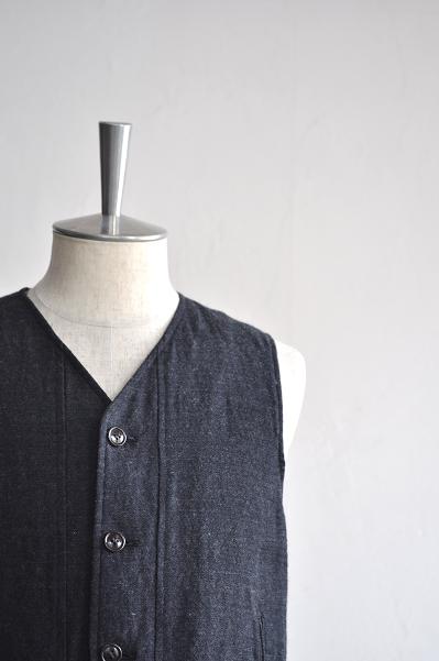 STILL BY HAND/スティルバイハンド コットンウール ツイル ベスト
