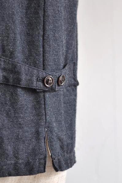 STILL BY HAND/スティルバイハンド コットンウール ツイル ベスト