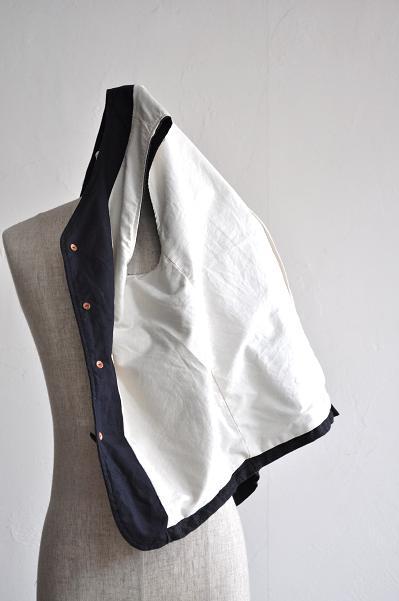 STILL BY HAND/スティルバイハンド コットンウール ツイル ベスト