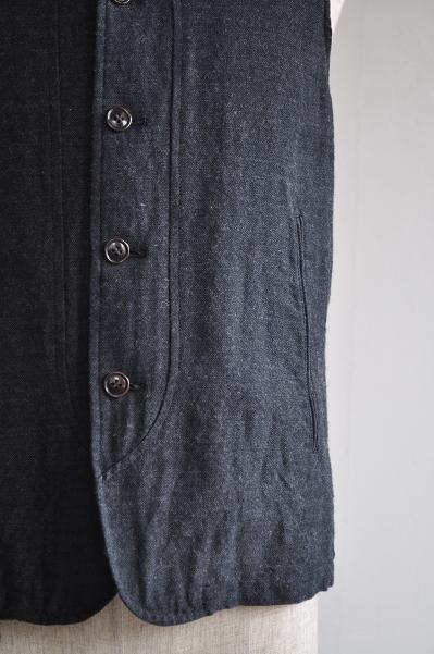 STILL BY HAND/スティルバイハンド コットンウール ツイル ベスト