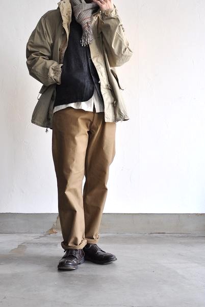 STILL BY HAND/スティルバイハンド コットンウール ツイル ベスト