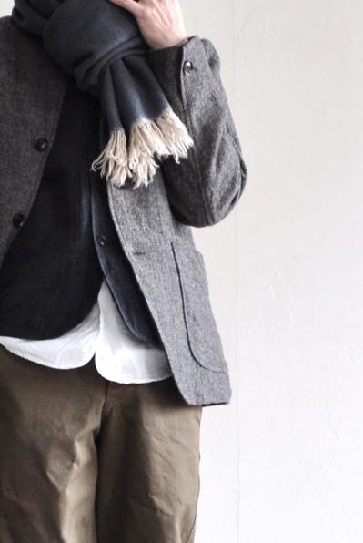 STILL BY HAND/スティルバイハンド コットンウール ツイル ベスト