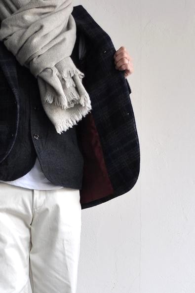 STILL BY HAND/スティルバイハンド コットンウール ツイル ベスト