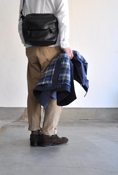 STYLE CRAFT/スタイルクラフト Oil Nubuck Messenger Bag/オイルヌバックメッセンジャーバッグ
