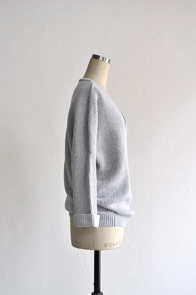 TANG/タング コットンアクリル ドロップショルダー