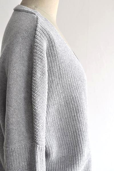 TANG/タング コットンアクリル ドロップショルダー