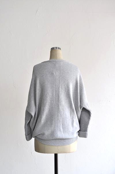 TANG/タング コットンアクリル ドロップショルダー