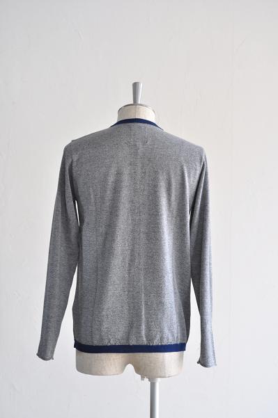 STILL BY HAND/スティルバイハンド コットンウールカーディガン/14G C/W Cardigan