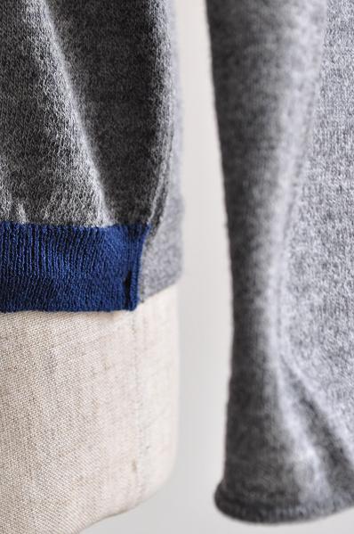 STILL BY HAND/スティルバイハンド コットンウールカーディガン/14G C/W Cardigan