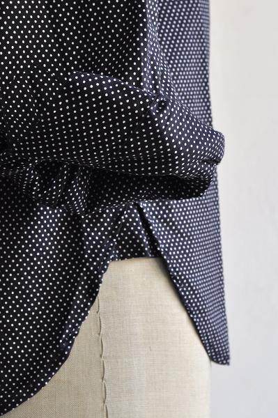 HAVERSACK/ハバーサック Dot Print Shirt/ドットプリントシャツ