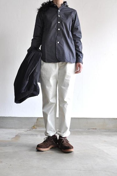 HAVERSACK/ハバーサック Dot Print Shirt/ドットプリントシャツ