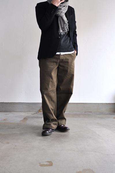NIGEL CABOURN/ナイジェルケーボン BASIC MILITARY CHINO/チノパンツ