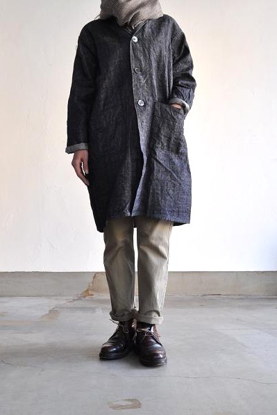 STYLE CRAFT WARDROBE/スタイルクラフトワードローブ COAT #8 DENIM