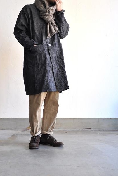 STYLE CRAFT WARDROBE/スタイルクラフトワードローブ COAT #8 DENIM