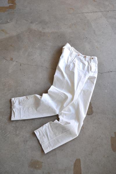 HAVERSACK/ハバーサック　ヘリンボーンワークパンツ/Cotton Herringbone Work Pants