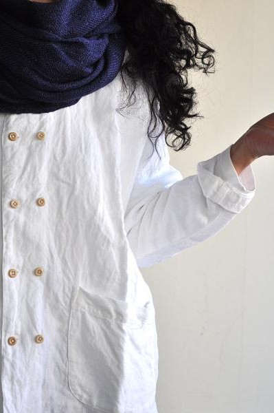 jujudhau/ズーズーダウ DOUBLE BUTTON SHIRTS
