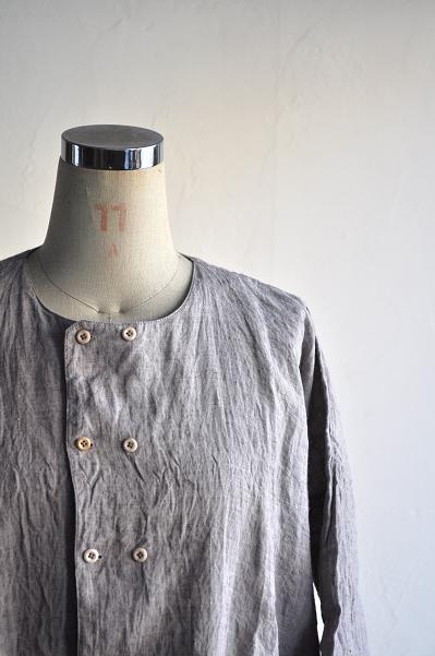 jujudhau/ズーズーダウ DOUBLE BUTTON SHIRTS