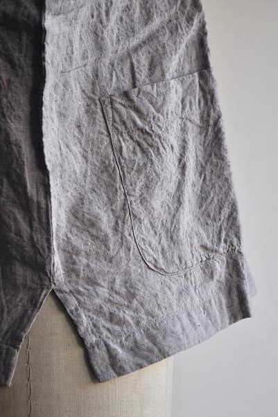 jujudhau/ズーズーダウ DOUBLE BUTTON SHIRTS