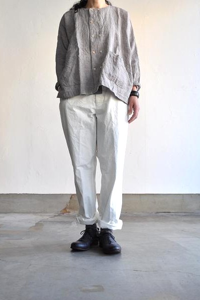 jujudhau/ズーズーダウ DOUBLE BUTTON SHIRTS