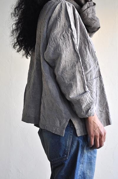 jujudhau/ズーズーダウ DOUBLE BUTTON SHIRTS