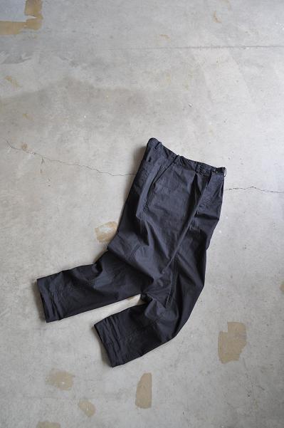 STYLE CRAFT WARDROBE/スタイルクラフトワードローブ PANTS#3 BLACK/パンツ