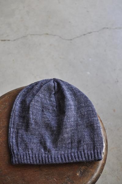 coeur/クール リネンニットキャップ/Linen Knit Cap