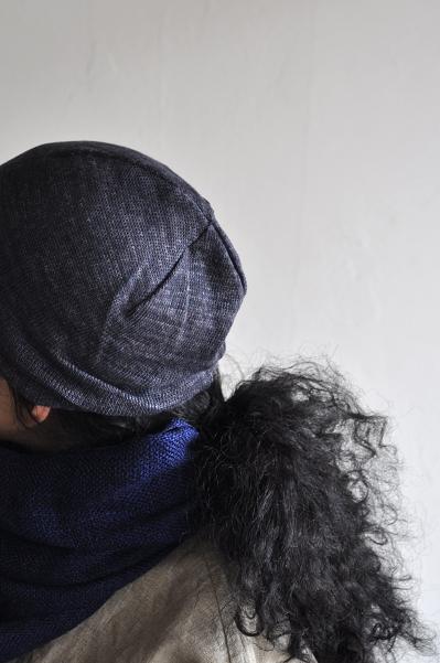 coeur/クール リネンニットキャップ/Linen Knit Cap