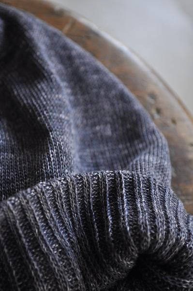 coeur/クール リネンニットキャップ/Linen Knit Cap