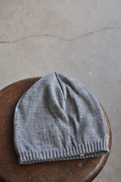 coeur/クール リネンニットキャップ/Linen Knit Cap