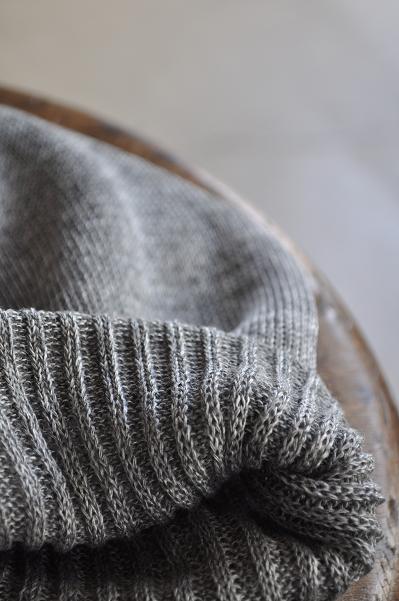 coeur/クール リネンニットキャップ/Linen Knit Cap