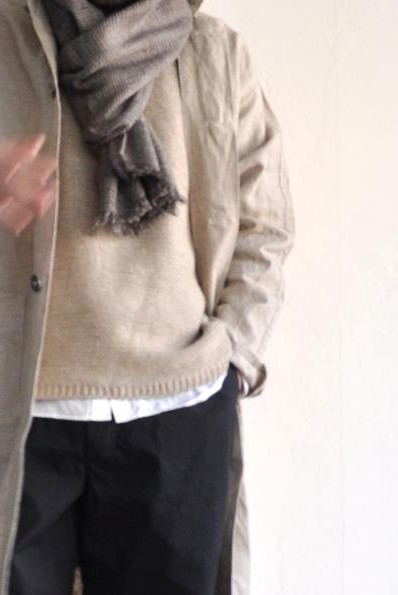 STYLE CRAFT WARDROBE/スタイルクラフトワードローブ COAT #8 LINEN CANVAS