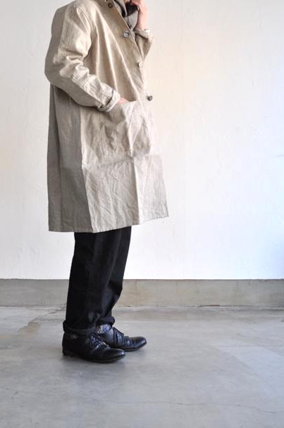 STYLE CRAFT WARDROBE/スタイルクラフトワードローブ COAT #8 LINEN CANVAS
