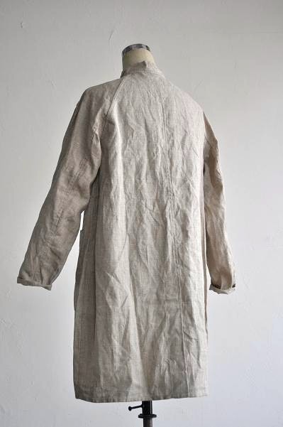 STYLE CRAFT WARDROBE/スタイルクラフトワードローブ COAT #8 LINEN CANVAS